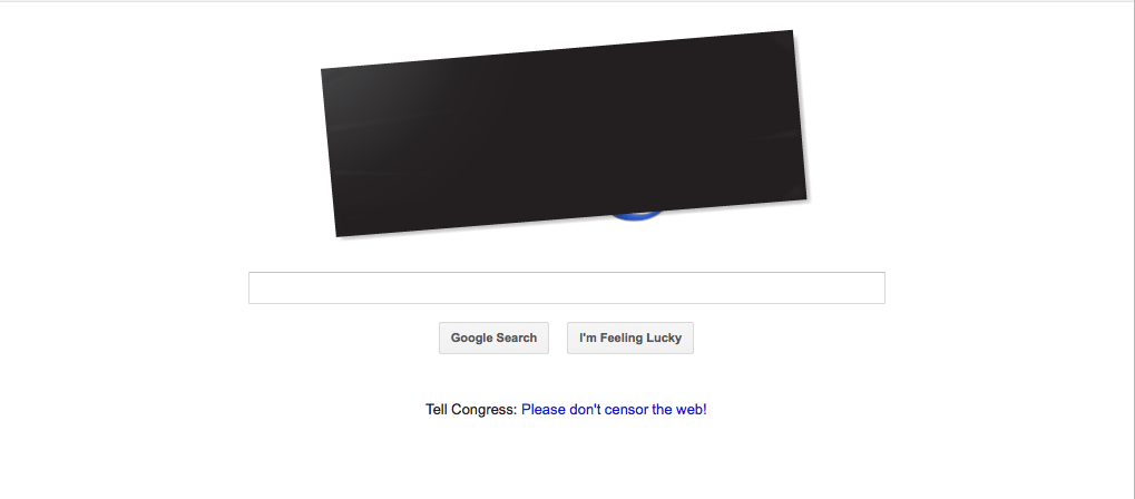 Google Blackout